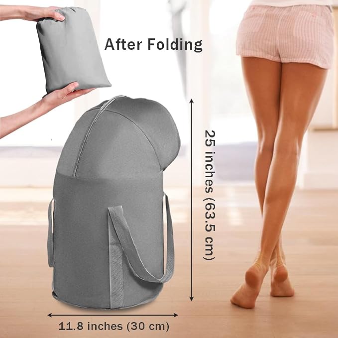 Ouliget Collapsible Bucket for Soaking Feet, Portable Travel Foot Bath Tub - Image 3