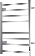 Towel Warmer Bathroom Wall Mounted Drying Rack Plug-in Electric Heated Towel by SHARNDY