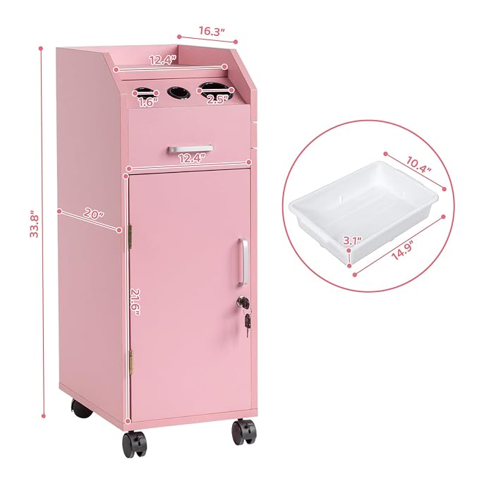 Winado Hair Salon Storage Cart - Image 3