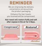Hicober Microfiber Hair Towel, Drying Hair Wrap Towels - Image 8