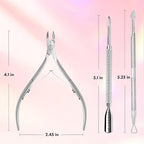 Makartt Cuticle Trimmer with Cuticle Pusher - Image 6