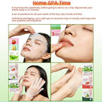 12PC Natural At-Home Spa Skincare Kit | Strawberry Aloe Vera Avocado Face Hand - Image 8