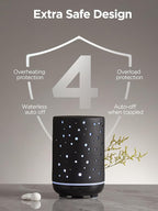 InnoGear Essential Oil Diffuser, 150ml Ceramic Diffuser Ultrasonic Air - Image 5