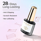 modelones Rainbow Cat Eye Gel Nail Polish Top Coat, 2-in-one 9D Glitter Clear - Image 6