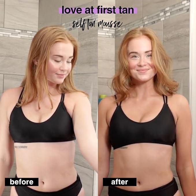 b.tan Violet Base Self Tanner Mousse | Love At First Tan - Image 5