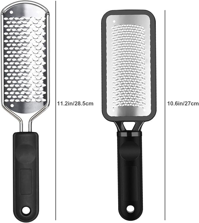 2Pcs Colossal Professional Foot File and Callus Remover, High Grade Stainless - Image 2