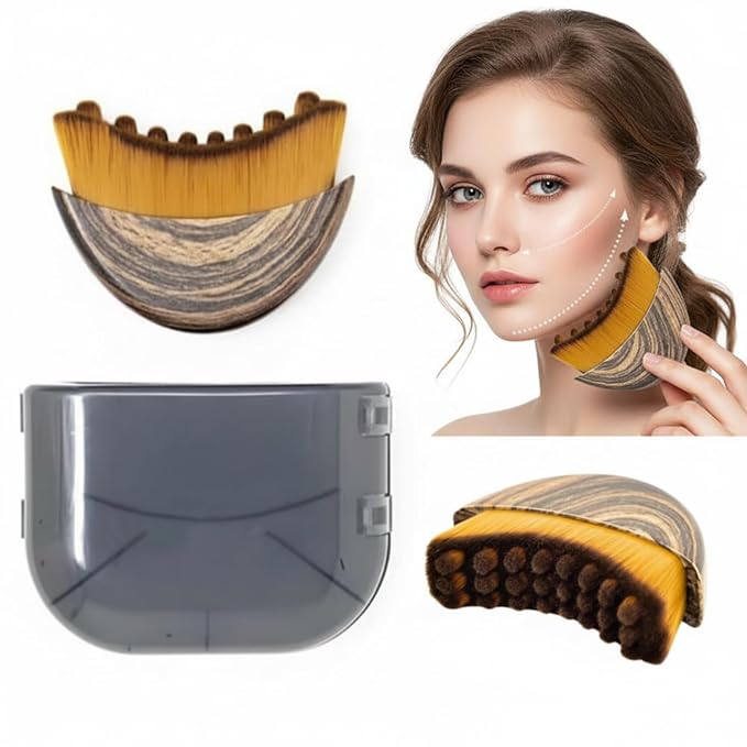Lymphatic Contour Face Brush Improves Skin Glow by Unknown