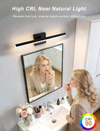 IZORRO Modern Bathroom Vanity Light 24 inch, 16W Dimmable Led Bathroom Light - Image 2