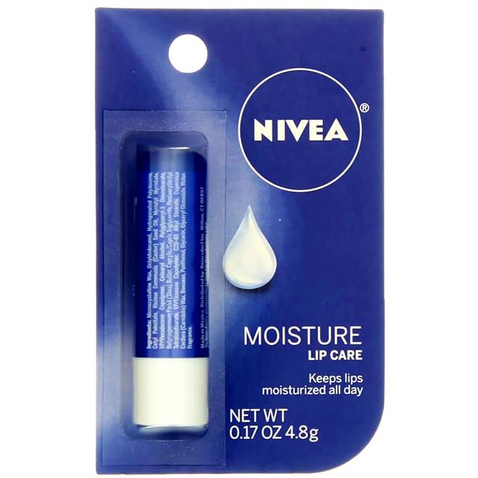NIVEA A Kiss of Moisture Essential Lip Care 0.17 oz by Nivea
