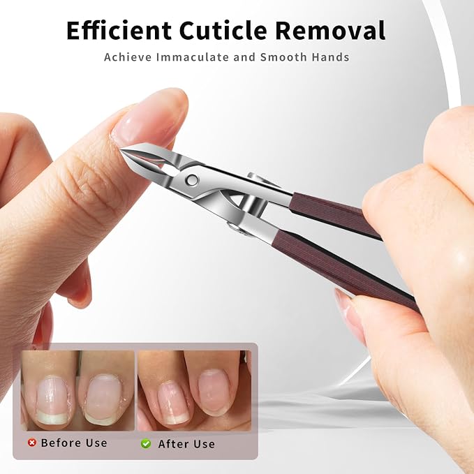 Professional Stainless Steel Cuticle Nippers - Image 4
