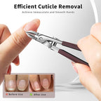Professional Stainless Steel Cuticle Nippers - Image 4