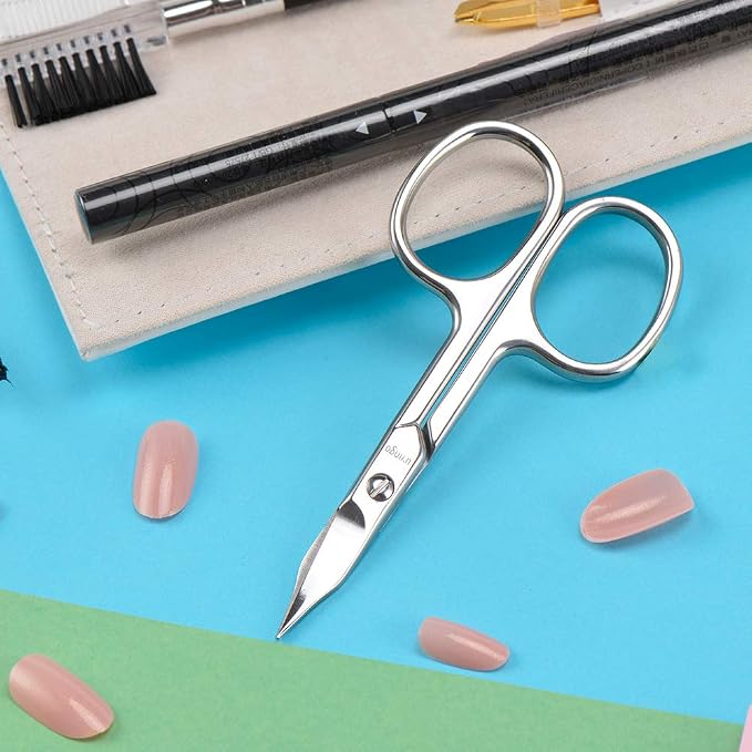 LIVINGO Premium Manicure Nail Scissors Multi-purpose Stainless Steel Cuticle - Image 5