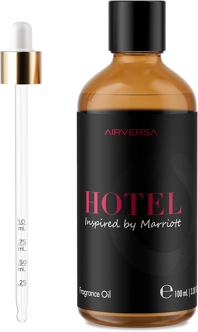 Airversa Diffuser Oil, Fragrance Oil, Inspired by Marriott Hotel 3.38 Fl Oz | by Airversa