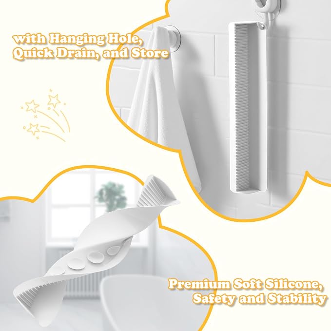 AGPTEK 24 Inch Bathtub Splash Guard - Image 5