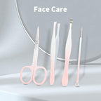 Manicure Set, Portable Mini Manicure and Pedicure Kit, Travel Grooming Nail Kit - Image 5
