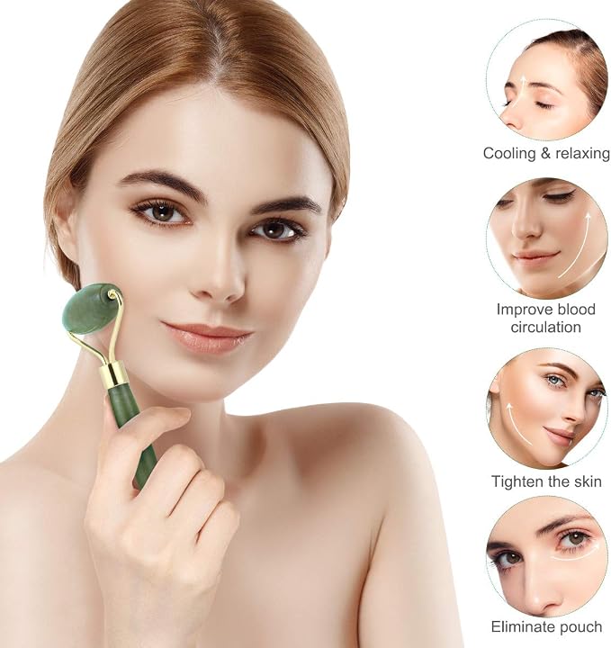 rosenice Jade Beauty Vessel Gua Sha Massage Tool Set - Image 7