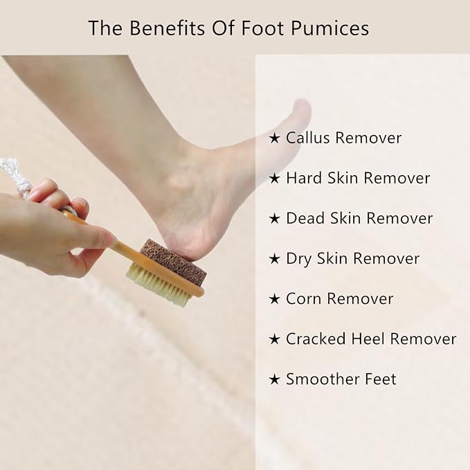 Natural Lava Pumice Stone for Feet - Image 5