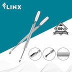FLINX Metal Cuticle Pusher Tool 4 Pcs Nail Manicure Tools Nail Tᴏols - Image 6