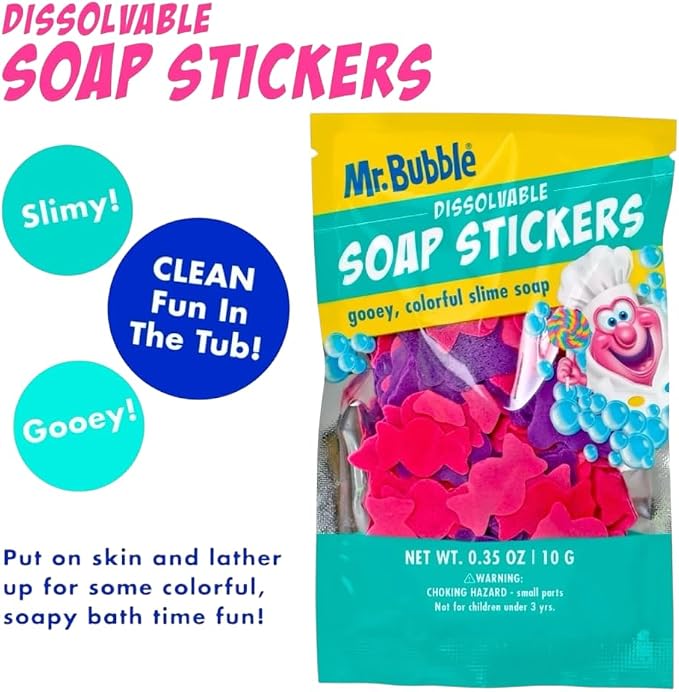 Mr Bubble Sweet Treats Bath Set, Lollipop Fizzer, Gummy Bear Bubble Bath - Image 5