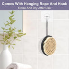 Dry Brushing Body Exfoliating Brush, Anti-Slip Body Scrubber - Image 7