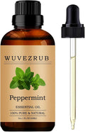 Peppermint Essential Oils, 30ML 100% Pure and Natural Pepper mint Essential Oil by WUVEZRUB