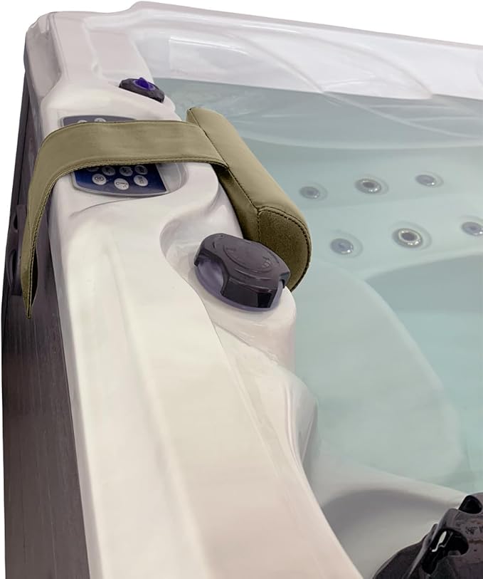 Poolzilla Universal Beige Spa Pillow, Made of Soft Foam - Image 8