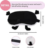 PERFECTSIGHT Sleep Eye Masks, Cute Sleep Eye Cover Lightweight Adjustable - Image 7