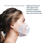 Borje KN95 Face Masks for Adults 50 Pack, 5-Ply Blue Disposable Face Mask - Image 6