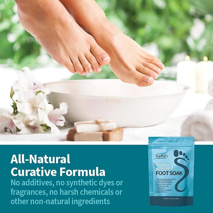 ForPro Professional Collection Tea Tree Oil & Menthol Foot Soak - Image 6