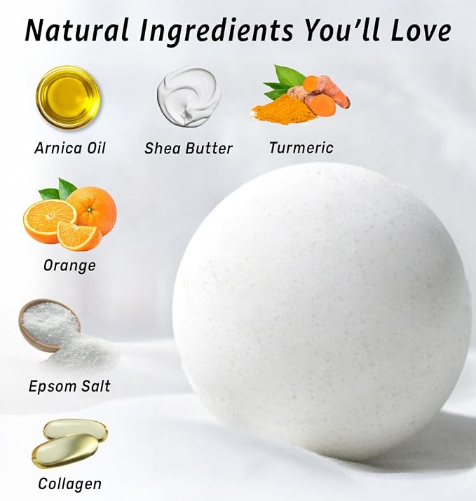 Collagen Bath Bombs Luxurious Bath Foam Gift - Image 3