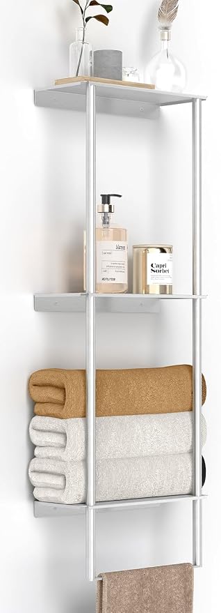 Towel Racks for Bathroom, 3 Tier Towel Rack by Bethom