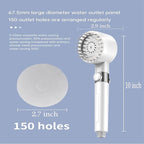 High Pressure Handheld Shower Head High Pressure Shower Heads- High Flow Even - Image 6