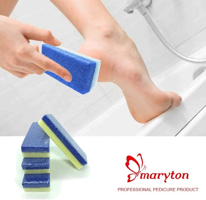 Maryton Foot Pumice Stone for Feet Hard Skin Callus Remover and Scrubber - Image 3