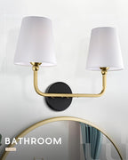 2-Light Bathroom Light Fixtures, Double Wall Sconce - Image 7