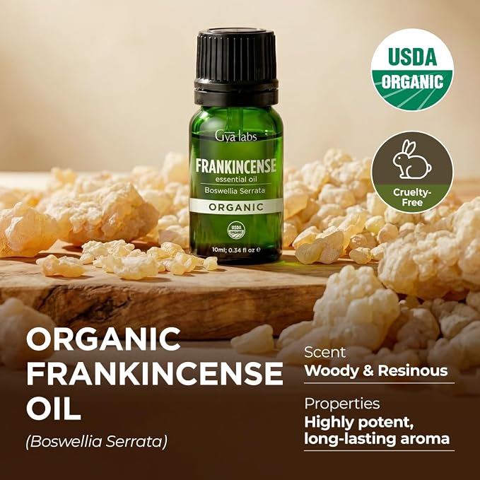 Gya Labs USDA Certified Organic Frankincense Essential Oil - Image 5