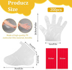 200 Pcs Paraffin Wax Liners for Hands and Feet - Image 2
