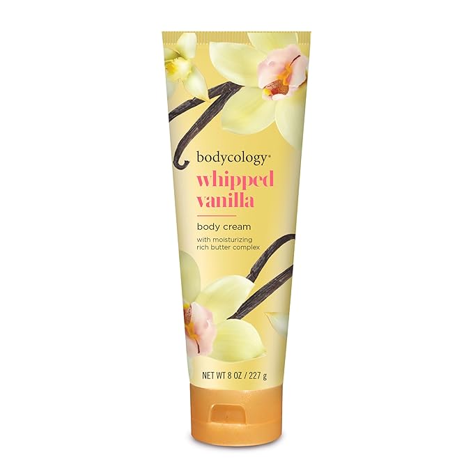 Bodycology Shea Butter Body Cream, Whipped Vanilla, 8 oz by Bodycology