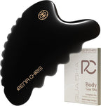 Rena Chris Body Gua Sha Tools, Natural BianStone Guasha Tool, Manual Massage by RenaChris
