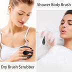 Dry Brushing Body Exfoliating Brush, Anti Slip Body Scrubber - Image 6
