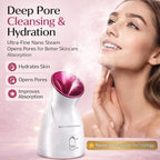 Nano Ionic Facial Steamer Spa Kit, 12-Piece Skincare Set - Image 6