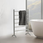 Freestanding Towel Warmer 6 Bars Plug-in Option 3 Working Modes - Image 6