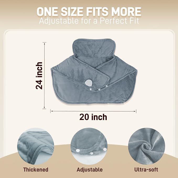 Heating Pad for Neck and Shoulders and Back - Image 6