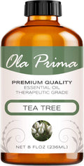 Ola Prima Tea Tree Essential Oil 8oz Pure Bulk by OlaPrima