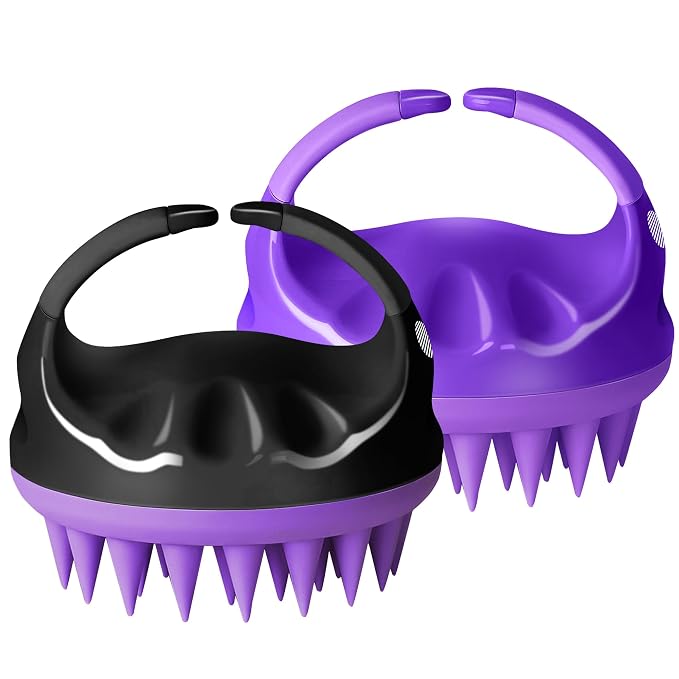 HEETA Scalp Massager with Soft Silicone Bristles by HEETA