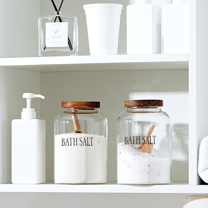 SiliFine 1 Sets 74 oz Large Bath Salt Container - Image 7