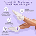 CÉLOR Foot Peeling Mask for Dry Cracked Feet | Foot Mask to Exfoliate Rough - Image 3