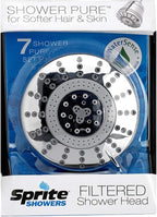 Sprite Showers Pure 7-Setting Filtered 1.75GPM Showerhead in Chrome - Image 3