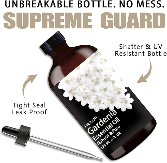 Gardenia Essential Oil, Gardenia Oil 4 Fl Oz 120ML - Image 4