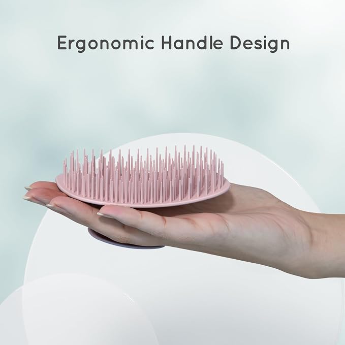ecoed 2 PC Scalp Massager Shampoo Brush, Scalp Scrubber & Exfoliator - Image 2