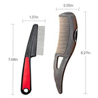 Dandruff Comb Wide Tooth, Stainless Steel Fine Tooth Lice/Psoriasis Scalp Detox - Image 6